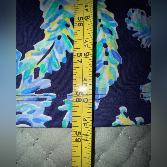 Lilly Pulitzer Merril Maxi Dress small in High Tide Navy Scuba Doo. NWT - Picture 9 of 15